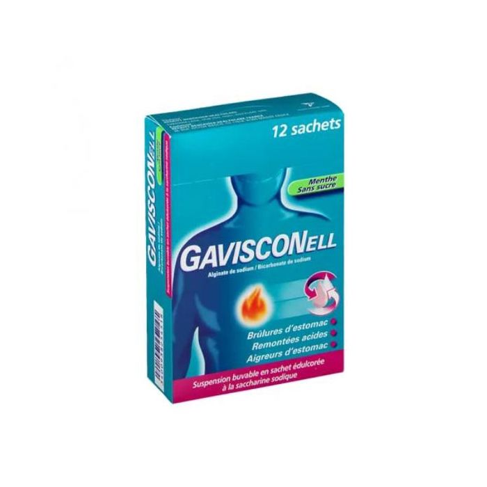 Découvrez GAVISCONELL MENTHE SANS SUCRE une formule sans sucre pour