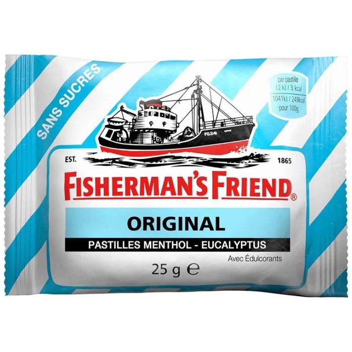 Fisherman's Friend Eucalyptus Menthol Sans Sucres 25g