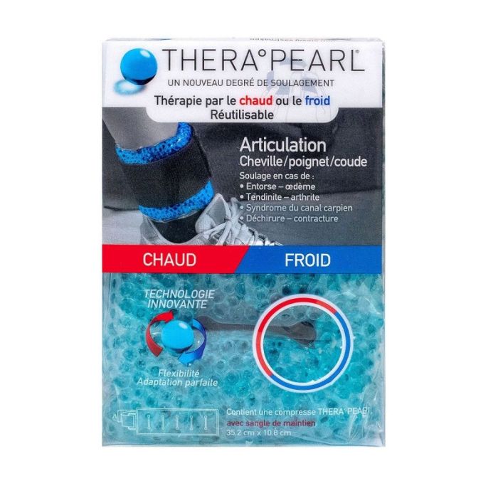 THERAPEARL ARTICULATION CHEVILLE POIGNET COUDE THERAPIE PAR LE CHAUD OU LE FROID