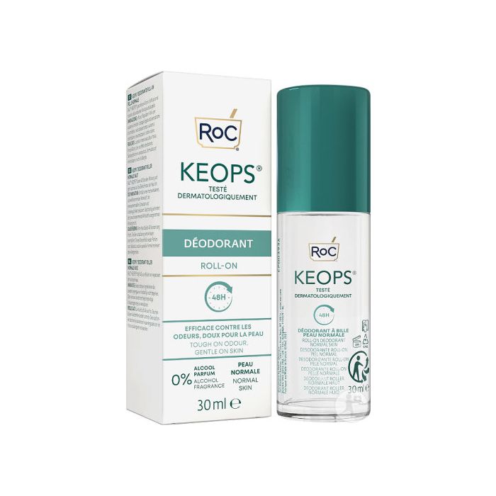 ROC Keops Déodorant À Bille Sans Alcool 30ml