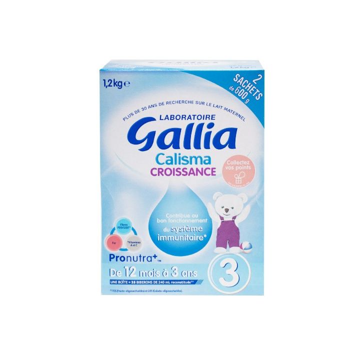 GALLIA Calisma Croissance 3 ème Age Sachets 3x400g