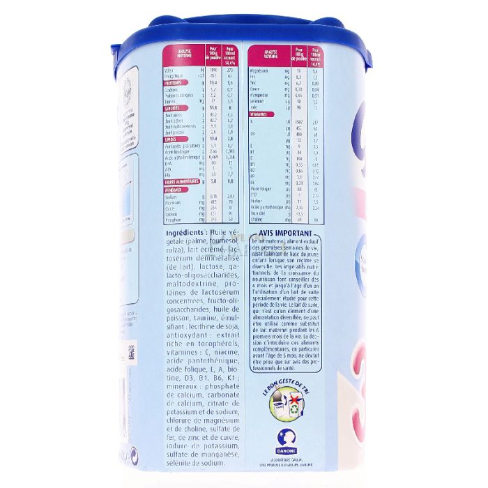 Croissance calisma gallia +12 mois 800g