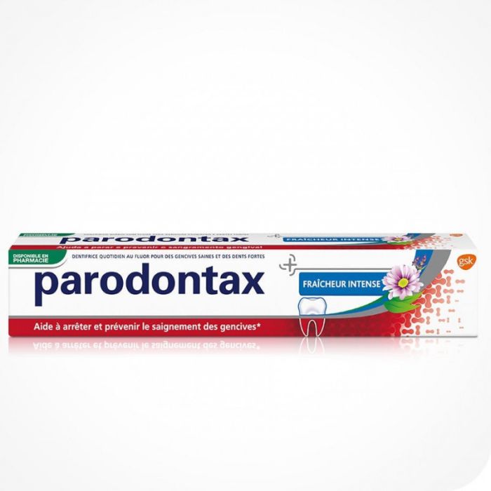 Dentifrice parodontax fraicheur intense 75 ml