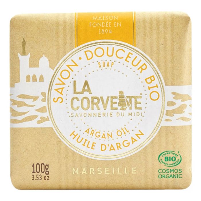 LA CORVETTE Savon Douceur BIO Huile d’Argan 100g