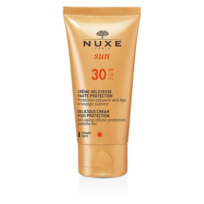 Nuxe sun creme delicieuse haute protection spf30 visage - 50ml