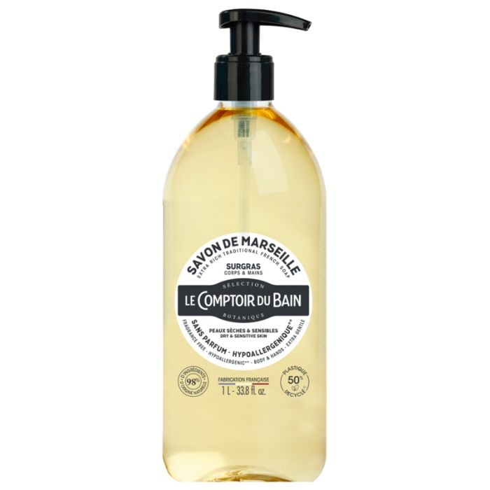 Le comptoir du bain savon de marseille Hypoallergenique 1L