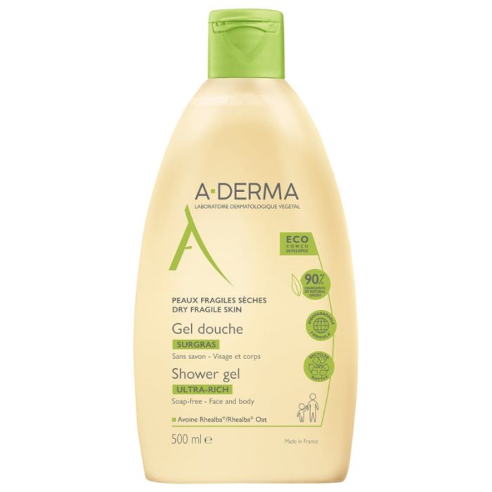 GEL DOUCHE SURGRAS A-DERMA 500ML
