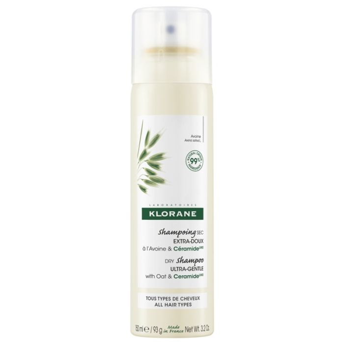 SHAMPOOING SEC AU LAIT D'AVOINE KLORANE 150ML