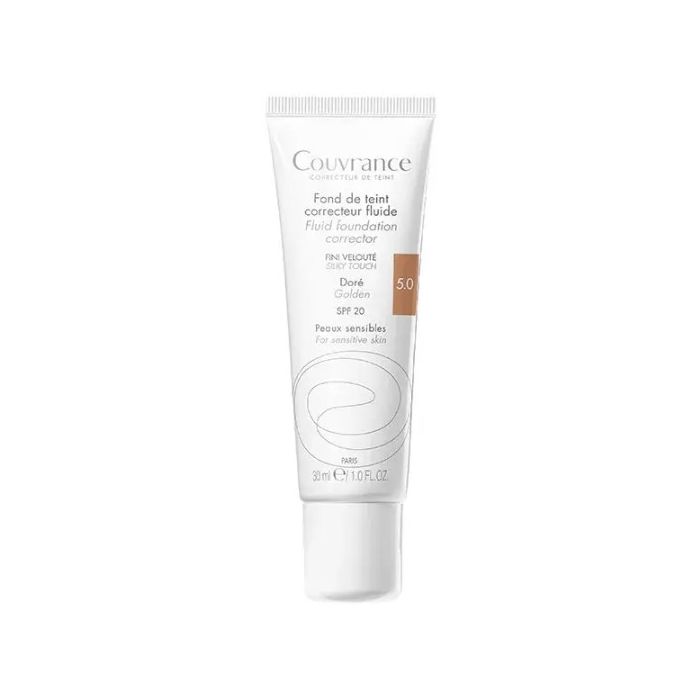 COUVRANCE FOND DE TEINT CORRECTEUR FLUIDE SOLEIL AVENE 30ML