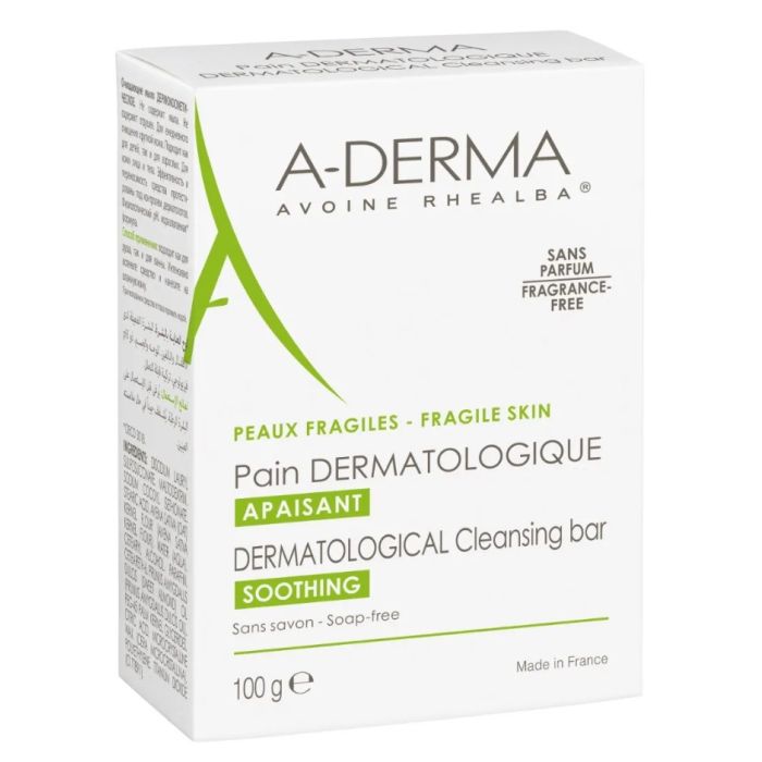 PAIN DERMATOLOGIQUE A-DERMA LOT DE 2x100G