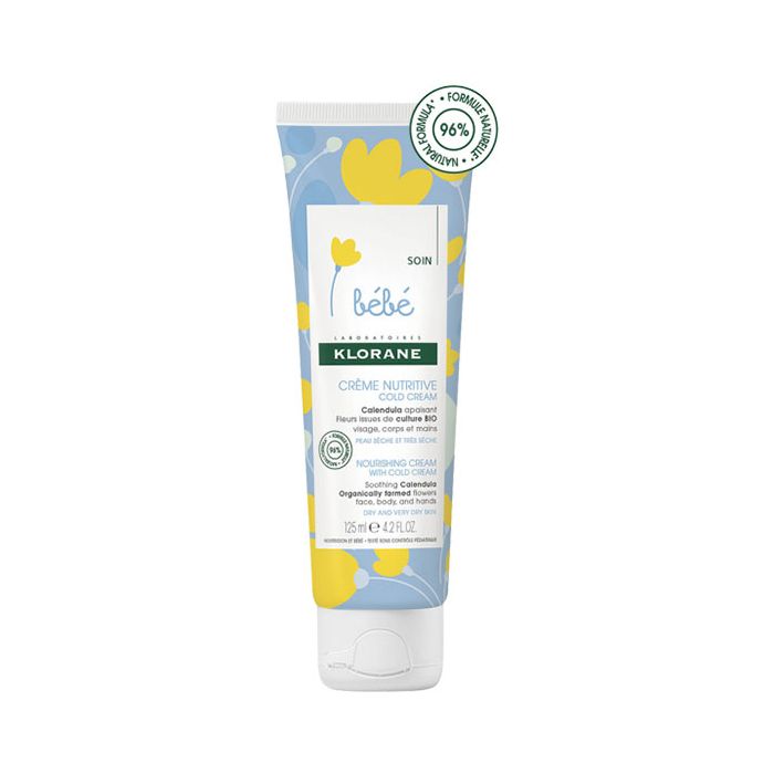 Klorane bébé crème nutritive cold cream 125ml