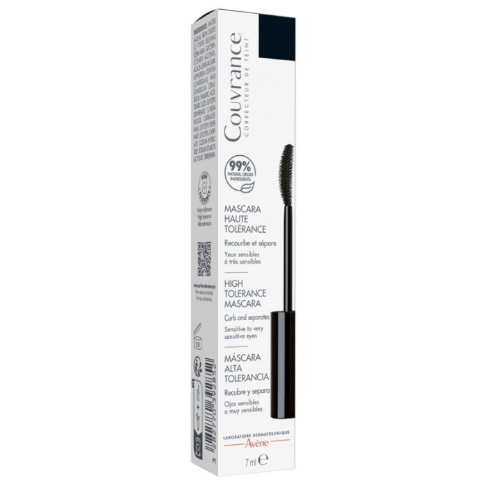 Avene couvrance mascara haute tolerance noir 7ml - yeux sensibles