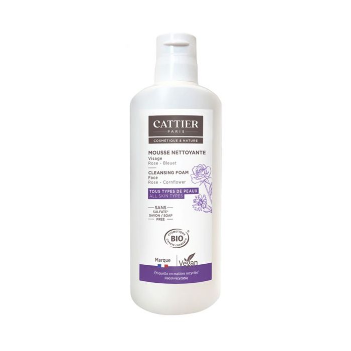 MOUSSE NETTOYANTE NUAGE CELESTE CATTIER 150 ML
