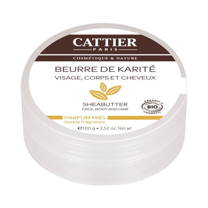 BEURRE DE KARITE MIEL CATTIER 100G