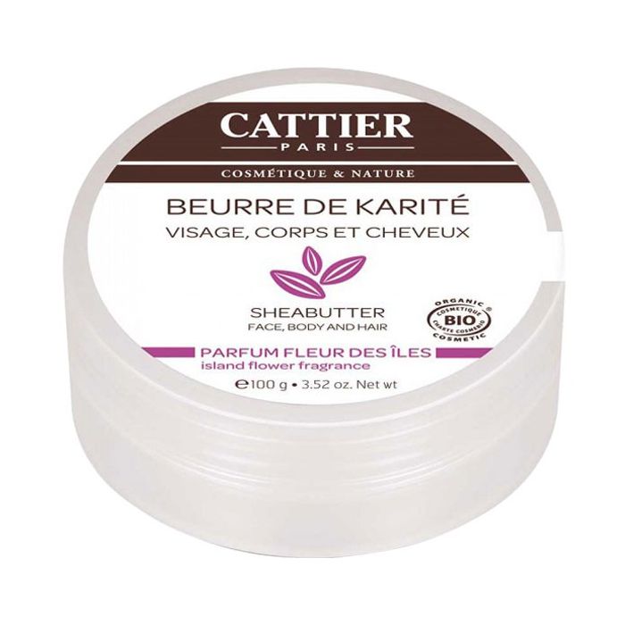 BEURRE DE KARITE FLEUR DES ILES CATTIER 100G