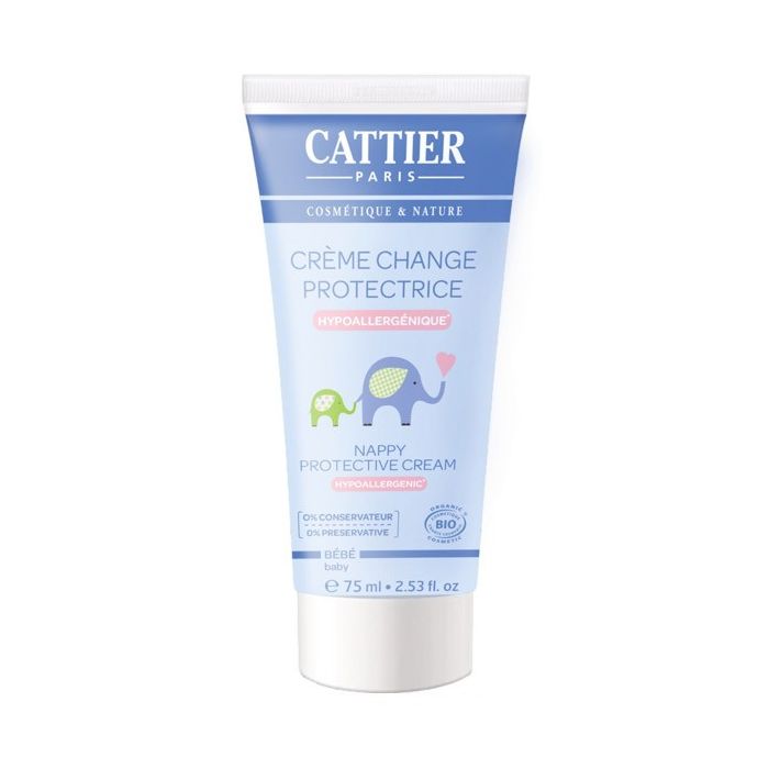 Cattier bébé crème change protectrice bio 75ml