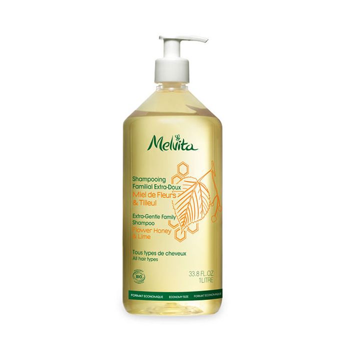 MELVITA Shampooing Familial Extra doux BIO 1L