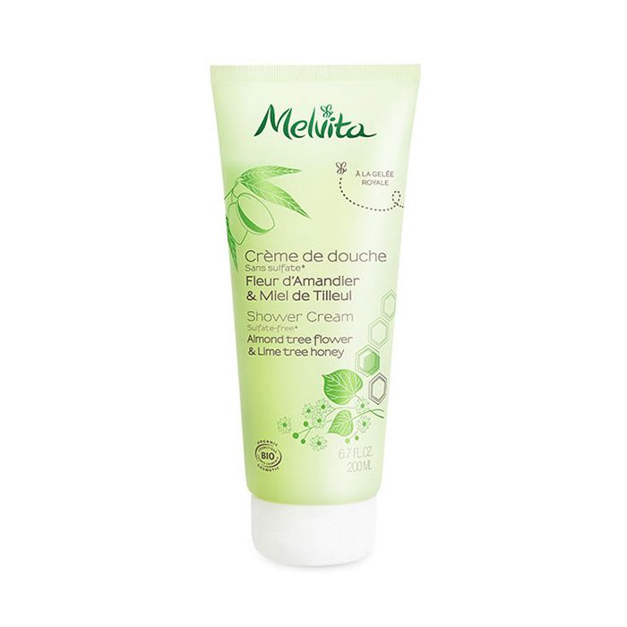 MELVITA Crème de Douche Fleurs d'Amandier & Miel de Tilleul BIO 200ml