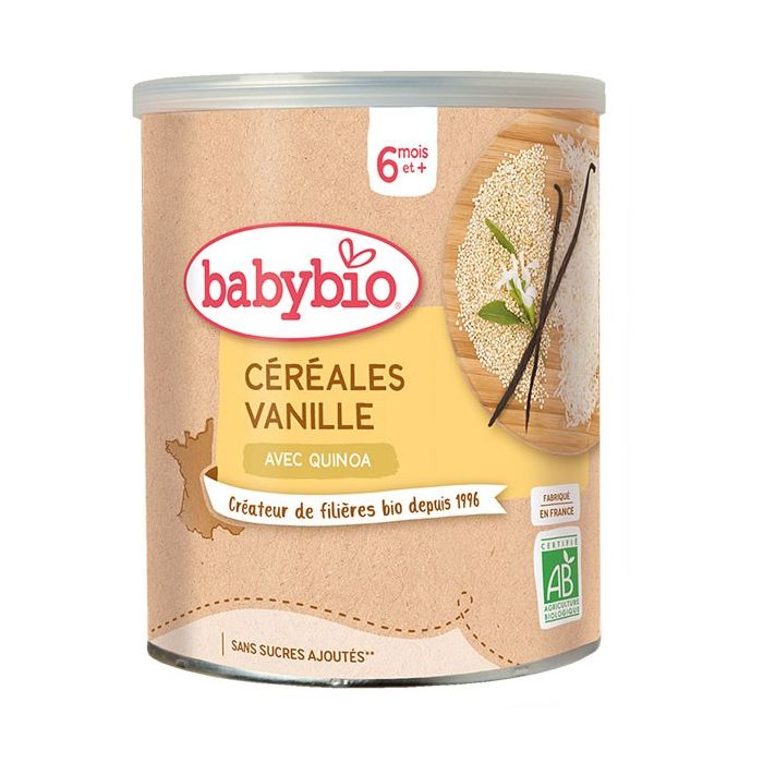 BABYBIO Céréales Vanille avec Quinoa 220g