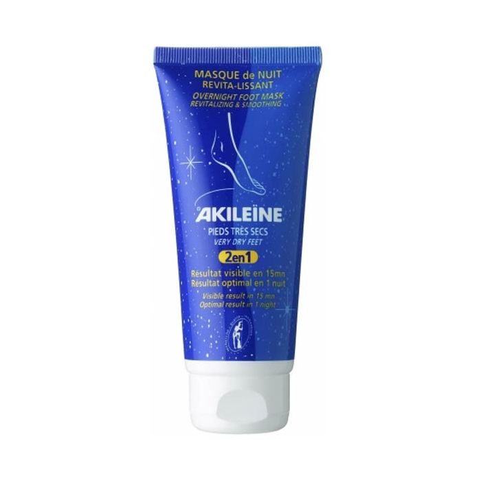 Akileine Masque de Nuit Pieds Très Secs 100ml