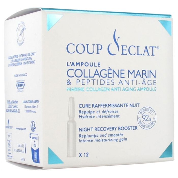 COUP D'ECLAT CONCENTRE ENERGETIQUE ANTI-AGE x 12