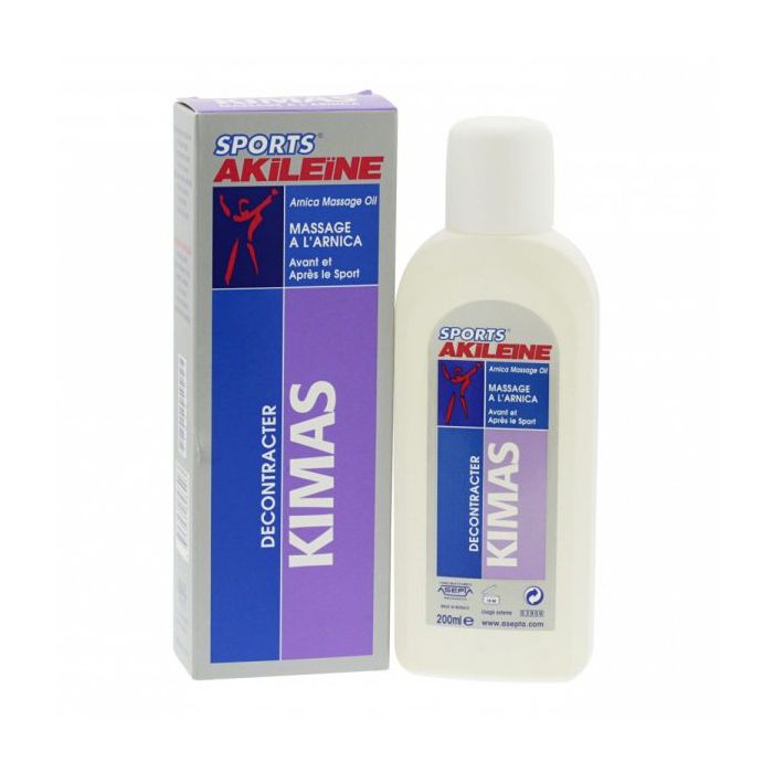 Akileine sports kimas massage a l'arnica 200 ml