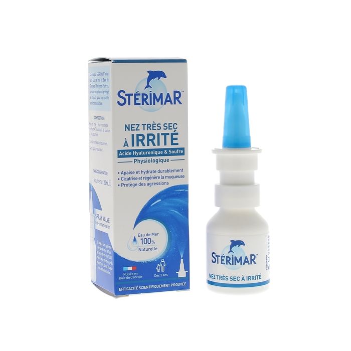 Sterimar stop & protect nez sec irrite 20ml