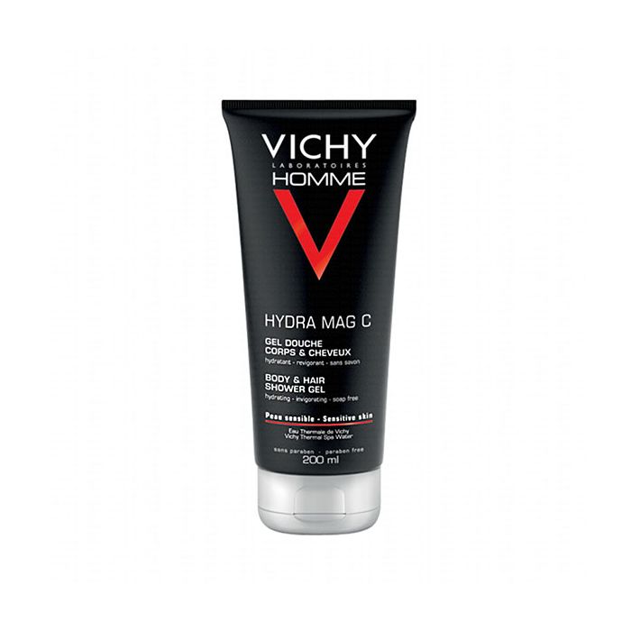 VICHY Homme Hydra Mag C Gel Douche Corps et Cheveux 200ml