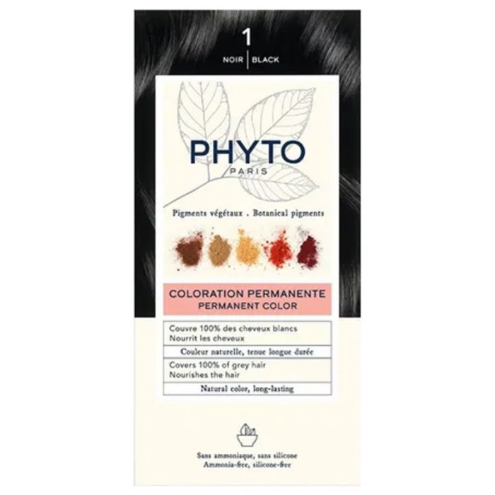 Phyto Couleur Coloration Permanente : 1 noir