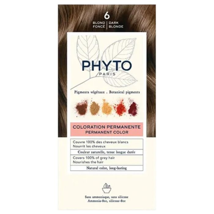 Phyto Couleur Coloration Permanente : 6 blond fonce