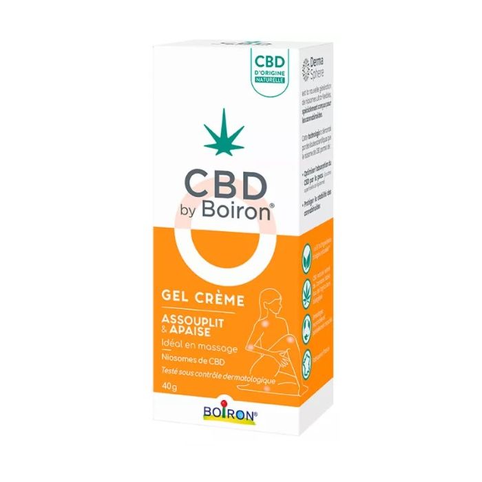 Boiron CBD Gel Creme Assouplit et Apaise 40g