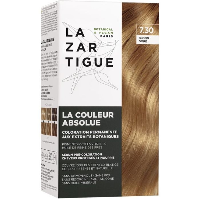 Lazartigue coloration 7.30  Blond Doré