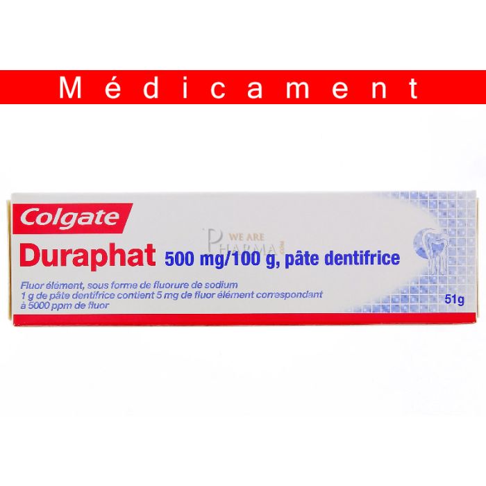 Duraphat 500 mg/100 g, pate dentifrice  51g