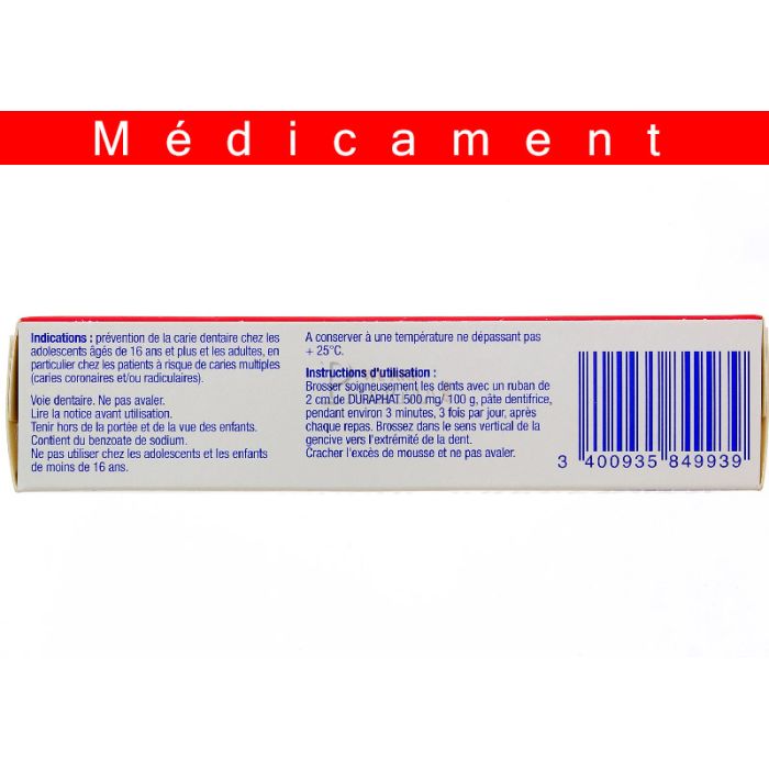 Duraphat 500 mg/100 g, pate dentifrice  51g