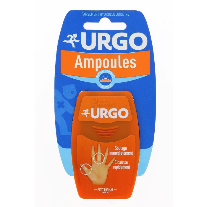 PANSEMENTS HYDROCOLLIDE AMPOULES URGO x 6
