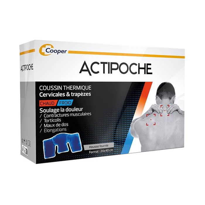 ACTIPOCHE Coussin Thermique Cervicales et Trapézes