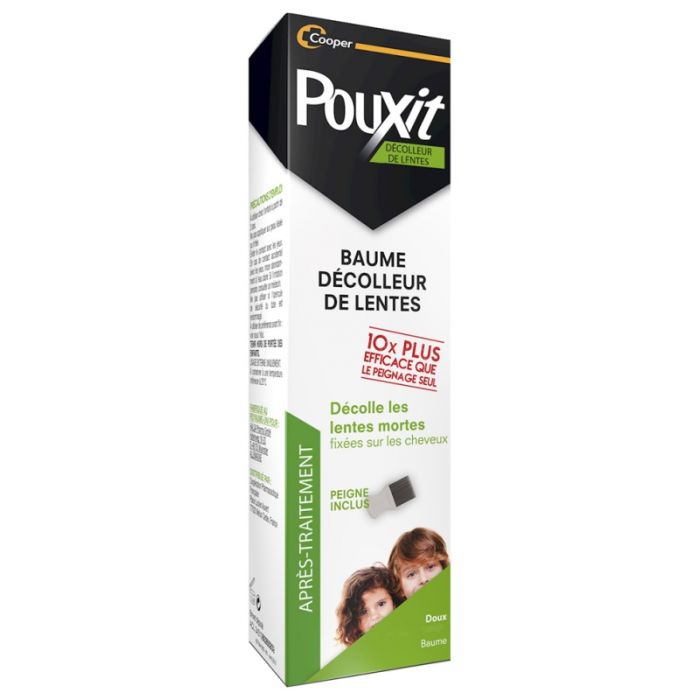 Pouxit Baume Decolleur de Lentes 100g + Peigne
