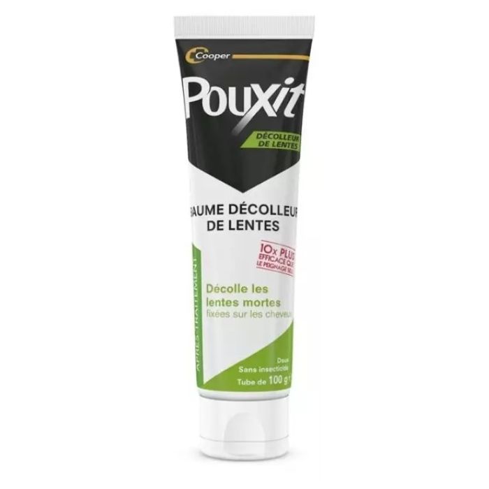 Pouxit Baume Decolleur de Lentes 100g + Peigne