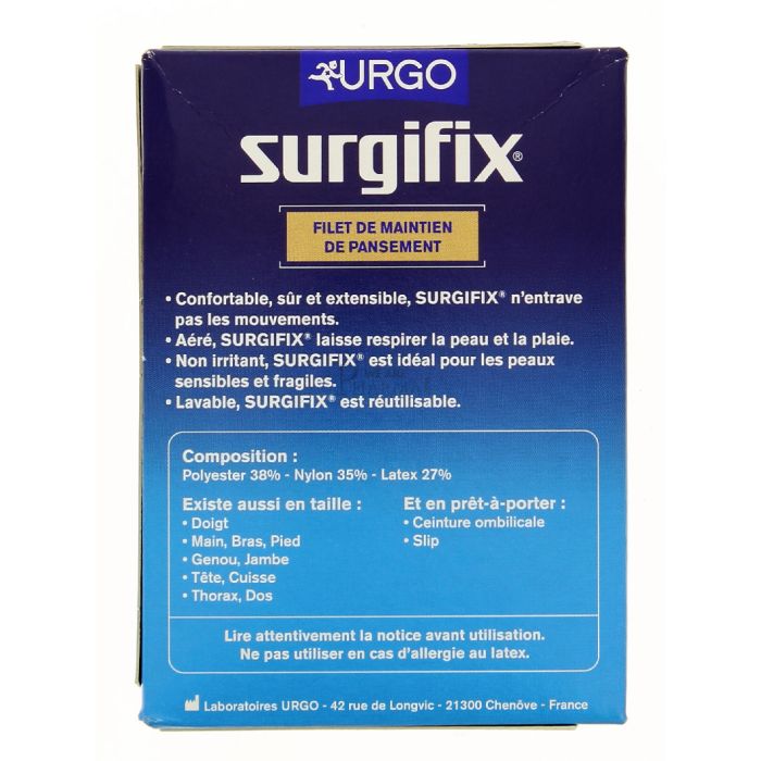 Filet de maintien pansement  poignet surgifix urgo