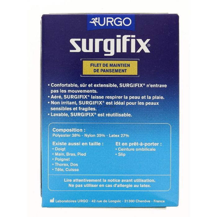 Filet de maintien pansement  genou jambe surgifix urgo