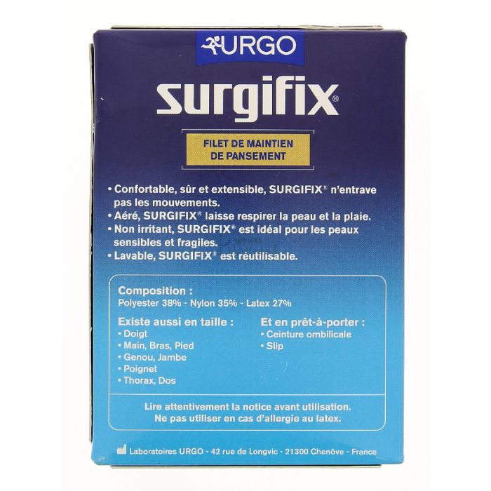 Filet de maintien pansement tete cuisse surgifix urgo