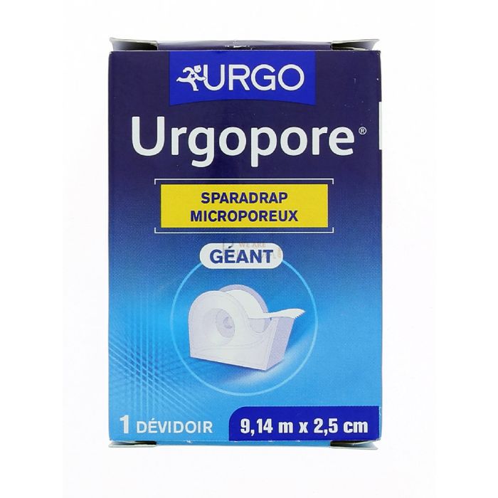 SPARADRAP MICRO-POREUX URGOPORE 1 DEVIDOIR