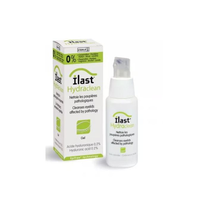 Ilast Hydra Gel nettoyant pour les paupières Tube 50ml 