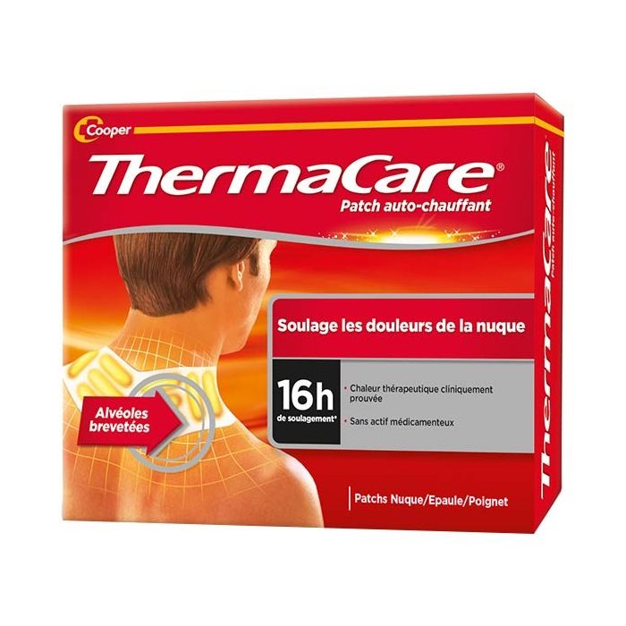 THERMACARE Patch Chauffant Nuque x6