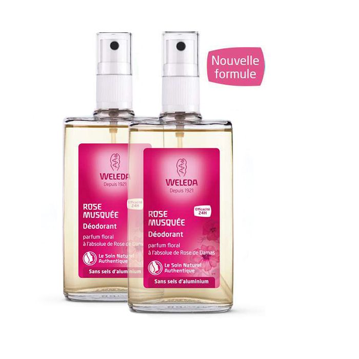 DEODORANT A LA ROSE WELEDA 2 x100ML