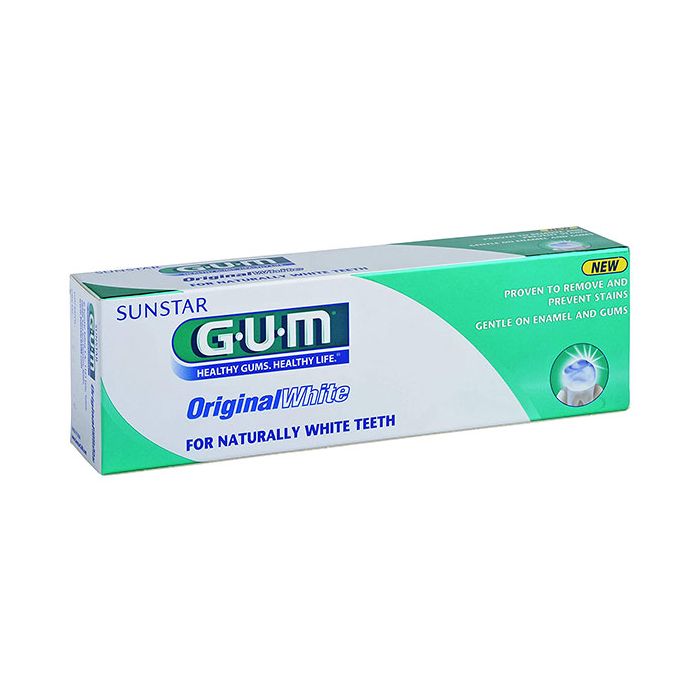 GUM Original White Dentifrice Blancheur 2x75ml