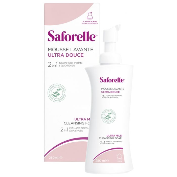 SAFORELLE MOUSSE LAVANTE ULTRA-DOUCE 250 ML