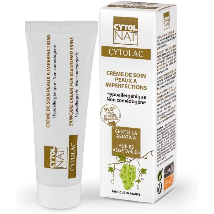 CYTOLNAT CYTOLAC CREME DE SOIN PEAUX A IMPERFECTIONS 50ML