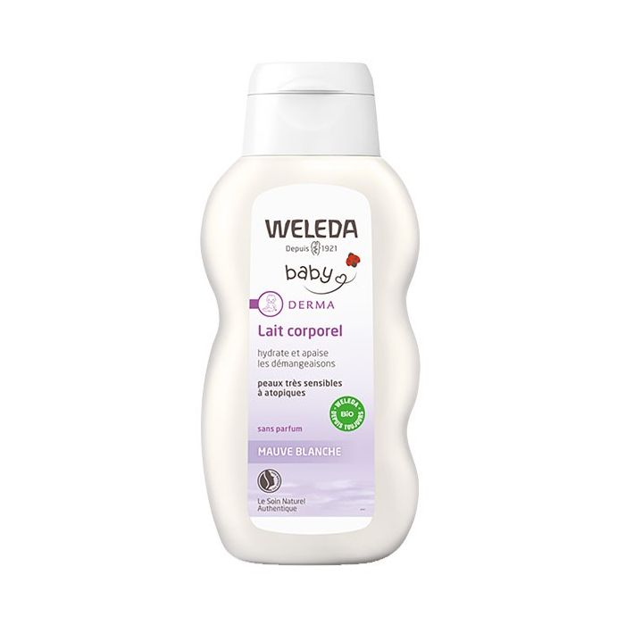 LAIT CORPOREL MAUVE WELEDA BEBE 200ML