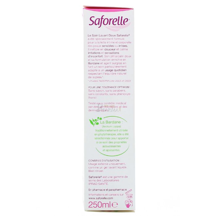 Saforelle soin lavant doux 250 ml